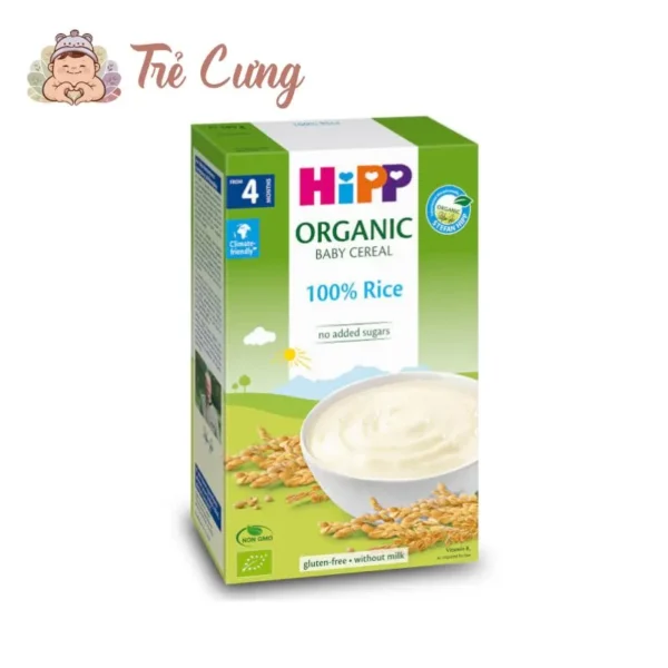 Bột Ăn Dặm Hipp Gạo Nhũ Nhi 200g (Từ 4 Tháng)