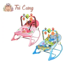 Ghế Rung Konig Kids Có Nhạc Và Đồ Chơi KK63562 Cho Bé