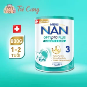 Sữa Nan Optipro Plus Số 3 5HMO 800g (1 - 2 Tuổi)