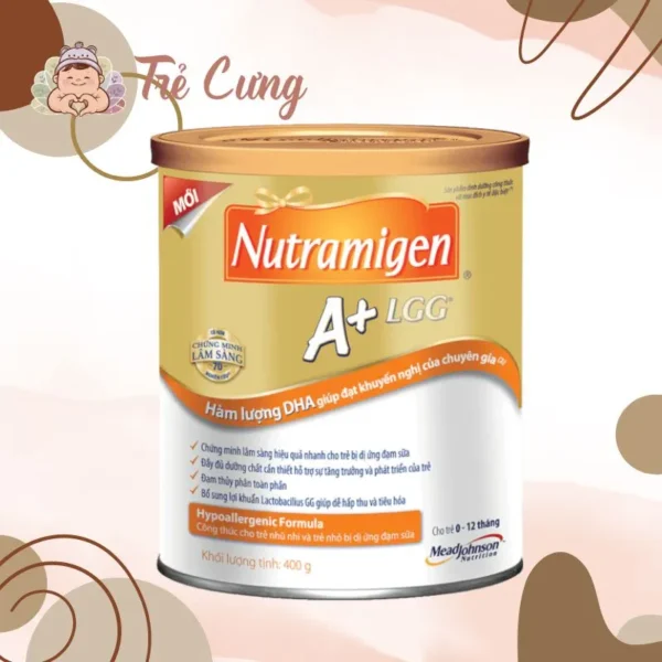 Sữa Nutramigen A+ LGG - 400g (0-12 tháng)